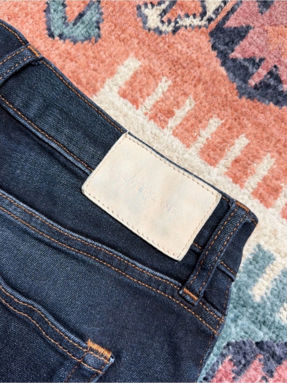 Everlane Dark Blue Women's Skinny Jeans - Picture 7 of 7
